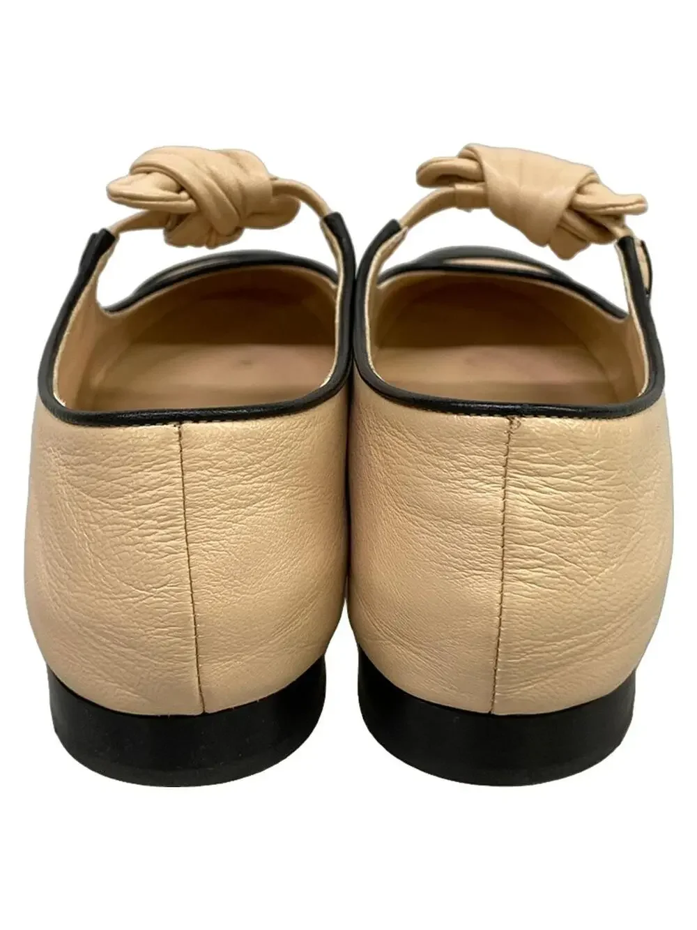 Chanel Mary Jane Shoes Beige Black #339883C44B